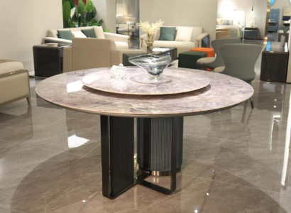 Luxurious round dining table stylish dining table Round stylish round table